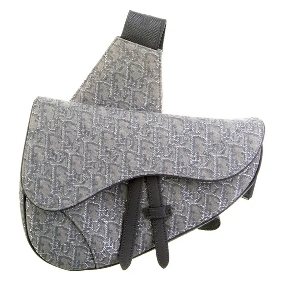 Dior Bags Christian Dior Saddle Bag Unisexrutheniumcolored